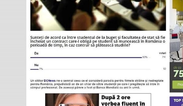 Sondaj Sondaj - Sputnik Moldova-România