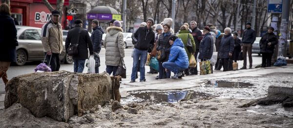 Orașul se îneacă în murdărie - Sputnik Молдова