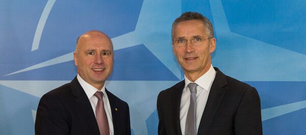 Pavel Filip și Jens Stoltenberg - Sputnik Moldova