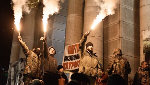 Acțiune de comemorare a Maidanului de la Kiev - Sputnik Moldova
