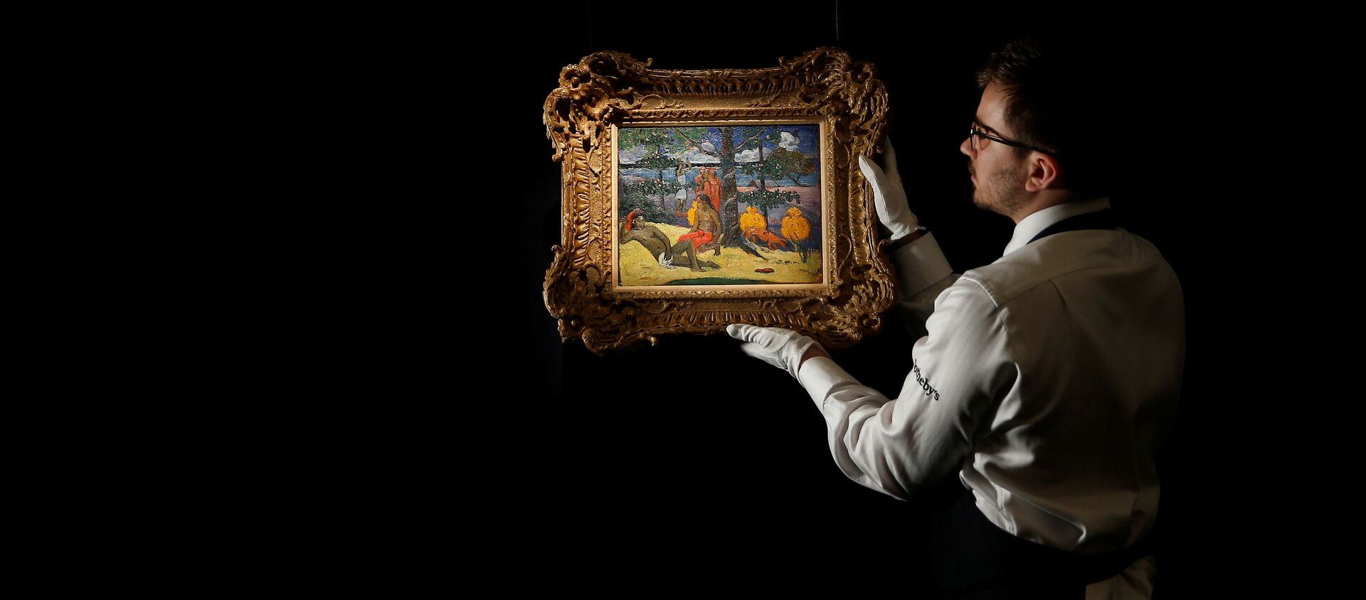 Поль Гоген Te Arii Vahine-La Femme aux mangos (II) - оценочная стоимость 7-10 миллионов фунтов стерлингов. - Sputnik Молдова, 1920, 26.02.2017