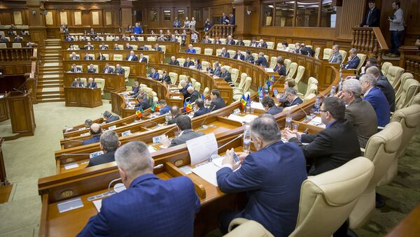 Ședința Parlamentului RM - Sputnik Молдова