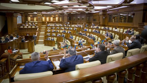 Ședința Parlamentului RM - Sputnik Молдова