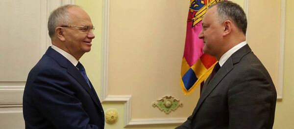 Igor Dodon a avut o întrevedere cu Farit Muhametșin, Ambasador Extraordinar şi Plenipotenţiar al Federaţiei Ruse în Republica Moldova - Sputnik Moldova