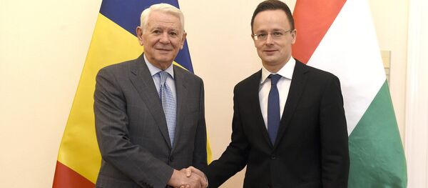 Întrevederea ministrului Teodor Meleșcanu cu omologul ungar, Péter Szijjártó - Sputnik Moldova-România