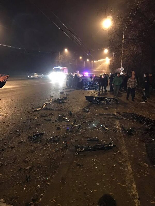 Accident pe str. Alecu Russo din Chișinău Accident pe str. Alecu Russo din Chișinău - Sputnik Moldova