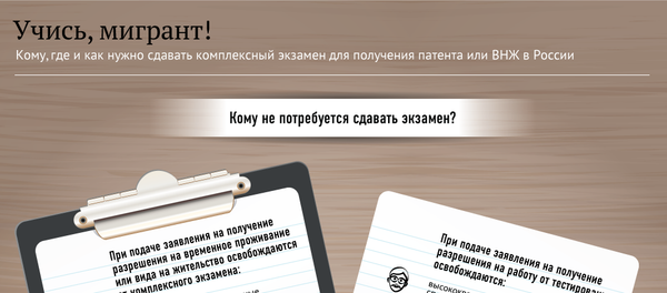 Учись, мигрант! - Sputnik Молдова