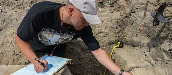 Археолог на раскопках - Sputnik Moldova