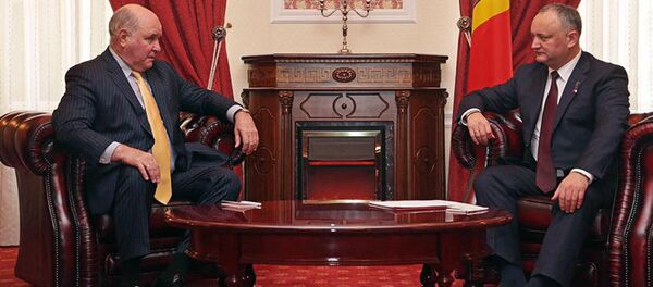 Igor Dodon și Grigorii Karasin - Sputnik Moldova