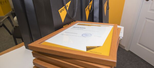 Награждение победителей конкурса Перспектива - Sputnik Молдова
