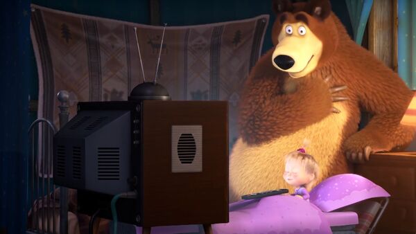 Кадр из мультфильма Маша и Медведь - Sputnik Moldova