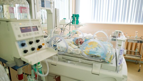 Отделение реанимации и интенсивной терапии для новорожденных - Sputnik Moldova-România