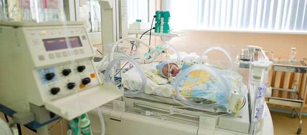 Отделение реанимации и интенсивной терапии для новорожденных - Sputnik Молдова