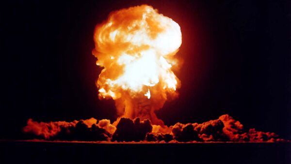 US nuclear weapons test in Nevada in 1957 - Sputnik Moldova-România