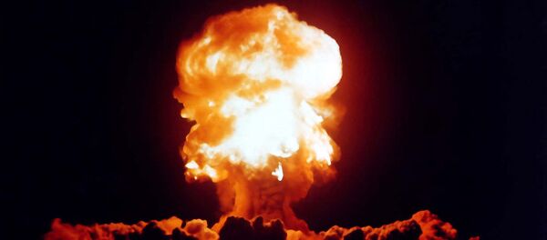 US nuclear weapons test in Nevada in 1957 - Sputnik Moldova-România