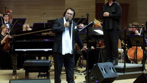 Концерт итальянского певца Аль Бано в Москве - Sputnik Moldova-România