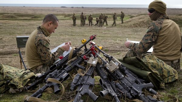 US Marines și trupele române au început exerciții comune de pe coasta Marii Negre - Sputnik Moldova-România