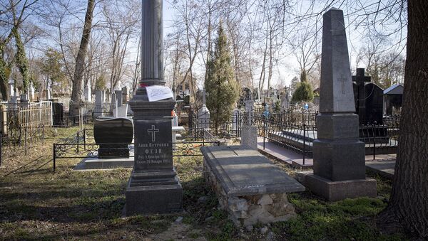 Армянское кладбище. могилы - Sputnik Moldova