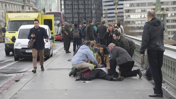 Persoane rănite pe Westminster Bridge din Londra - Sputnik Moldova