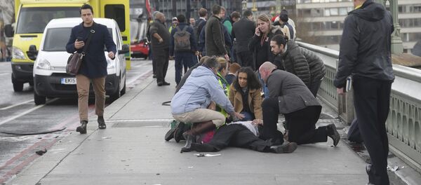 Persoane rănite pe Westminster Bridge din Londra - Sputnik Moldova-România
