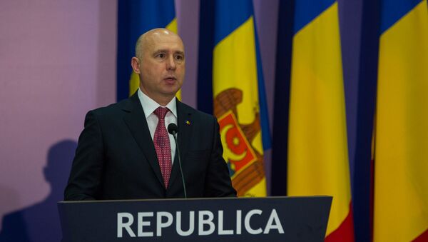 Prim-ministrul Pavel Filip la Piatra Neamț - Sputnik Moldova