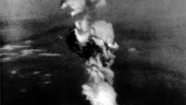 Взрыв атомной бомбы над Хиросимой - Sputnik Moldova