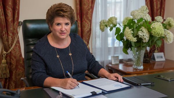 Любовь Глебова, руководитель федерального агентства ”Россотрудничество” - Sputnik Молдова