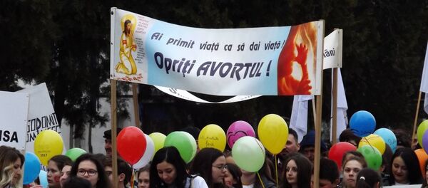 Marș pentru viață desfășurat pe 25 martie 2017 în zeci de orașe din România și Moldova - Sputnik Moldova