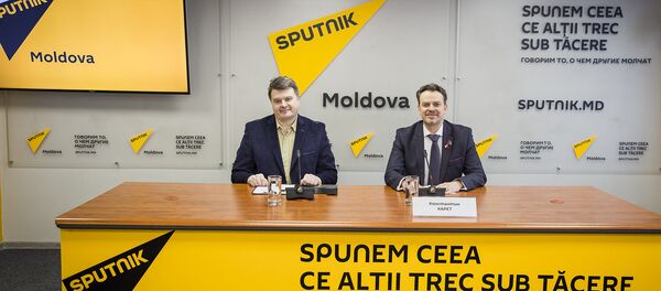 Евгений Паскарь и Константин Харет - Sputnik Молдова