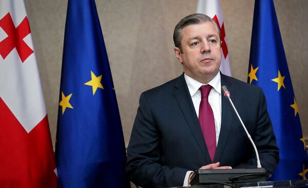 Премьер-министр Грузии Георгий Квирикашвили - Sputnik Молдова
