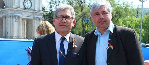 Mihai Ghimpu și Oleg Grajdean Mihai Ghimpu și Oleg Grajdean - Sputnik Moldova