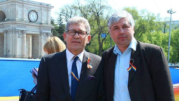 Mihai Ghimpu și Oleg Grajdean - Sputnik Moldova