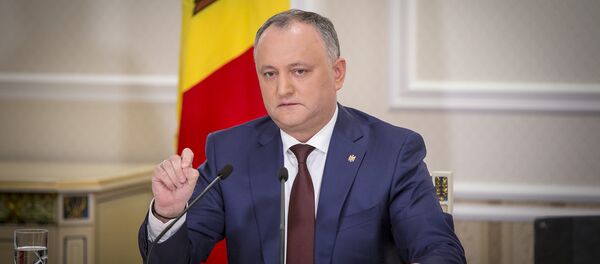 Igor Dodon, prezintă raportul de activitate a 100 de zile de la investirea în funcție - Sputnik Молдова