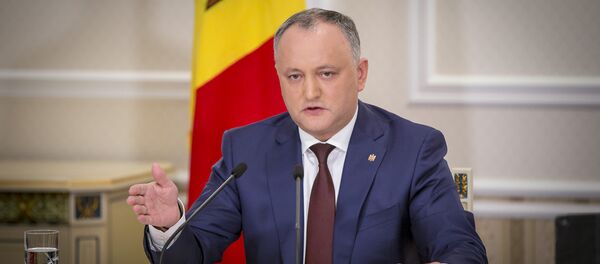 Igor Dodon, prezintă raportul de activitate a 100 de zile de la învestirea în funcție - Sputnik Молдова