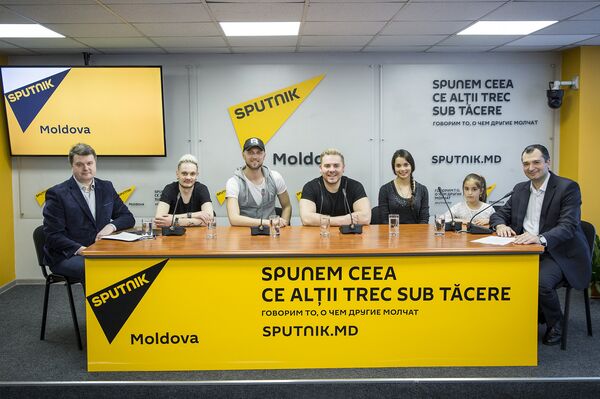 Sputnik  и участницы «Ты супер!» проводили  музыкантов из Молдовы на Евровидение - Sputnik Молдова