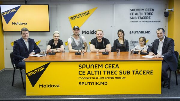 Sputnik  и участницы «Ты супер!» проводили  музыкантов из Молдовы на Евровидение - Sputnik Молдова