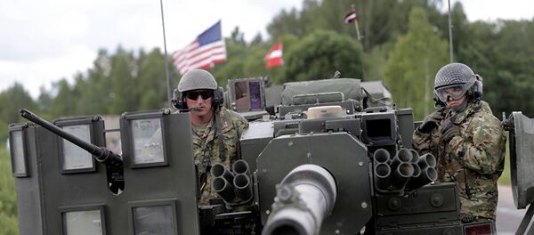 Учебные маневры армии США в Латвии - Sputnik Молдова