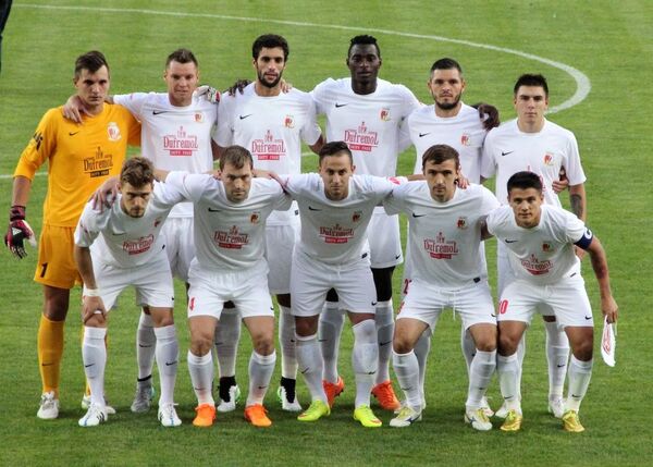 Футболисты клуба Милсами из Оргеева Футболисты клуба Милсами из Оргеева - Sputnik Молдова