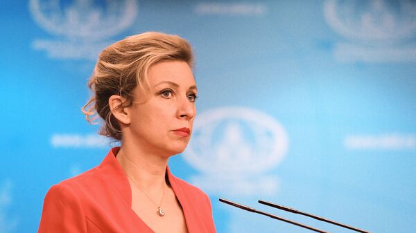Официальный представитель министерства иностранных дел России Мария Захарова - Sputnik Молдова