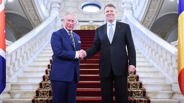 Primirea Alteței Sale Regale Charles, Prinț de Wales, aflat în vizită oficială în România - Sputnik Moldova-România