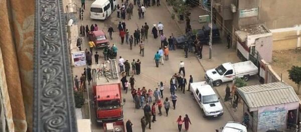 Последствия взрыва в египетской Танте Последствия взрыва в египетской Танте - Sputnik Молдова