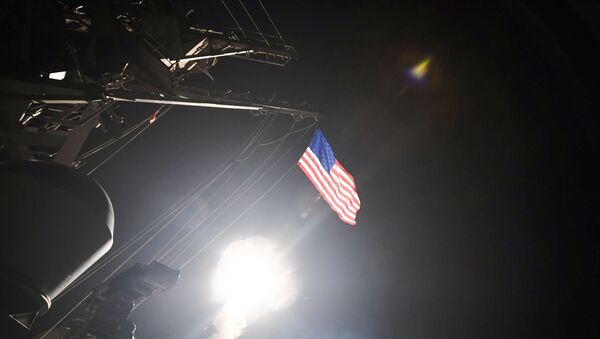 Удар США по базе в Сирии. Архивное фото - Sputnik Молдова