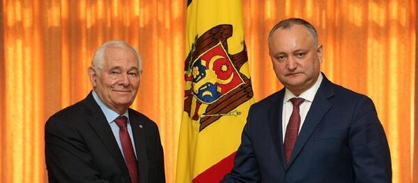 Igor Dodon și Leonid Roshal - Sputnik Moldova