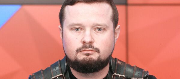 Руководитель мотомарша Дороги Победы – на Берлин, член мотоклуба Ночные волки Андрей Бобровский Руководитель мотомарша Дороги Победы – на Берлин, член мотоклуба Ночные волки Андрей Бобровский - Sputnik Молдова