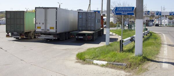 КПП Кучурганы - Sputnik Молдова