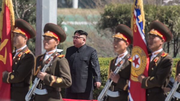 Ceremonie oficială în Coreea de Nord - Sputnik Moldova