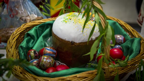 Пасхальная ярмарка в парламенте Молдовы пасха яйца - Sputnik Молдова