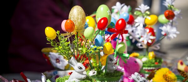 Пасхальная ярмарка в центре Кишинева - Sputnik Moldova