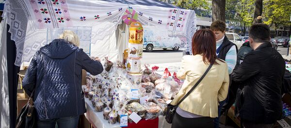Пасхальная ярмарка в центре Кишинева - Sputnik Молдова