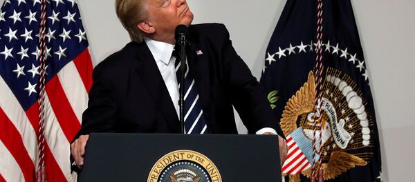 US President Donald Trump delivers remarks at the National Republican Congressional Committee March Dinner in Washington, US, March 21, 2017. - Sputnik Moldova-România